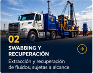 Swabbing y recuperación